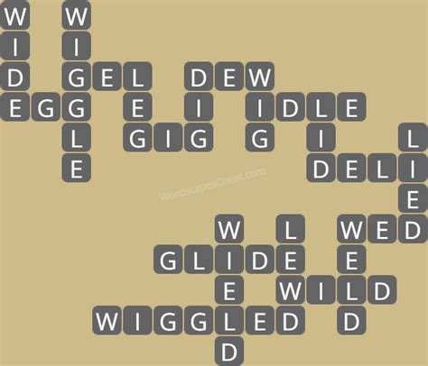 Wordscapes Level 5232 Answers.